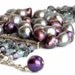 ON SALE Pearl Bouquet Bracelet Multistrand Sterling SIlver Chain Swarovski Women's Healing Gemstone Jewelry June Birthstone Gemini