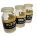 Vintage Aspirin Glass Bottles - 3 Old Bufferin Pill Jar & Lid SALE