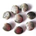 Vintage Buttons Metal Shank Drum Eagle Patriotic Military at Hendyfinds