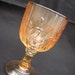 Iris and Herringbone Wine Glass