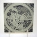Hand Signed WIINBLAD Tile Autographed on back by BJORN WIINBLAD Pottery Tile / Trivet Helena Nymolle