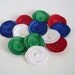 Mix Christmas Poppies Embellishment / SALE
