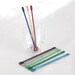 Mid Century Colored Aluminum Drink Mixers, Stir Sticks, Vintage Barware in Original Box