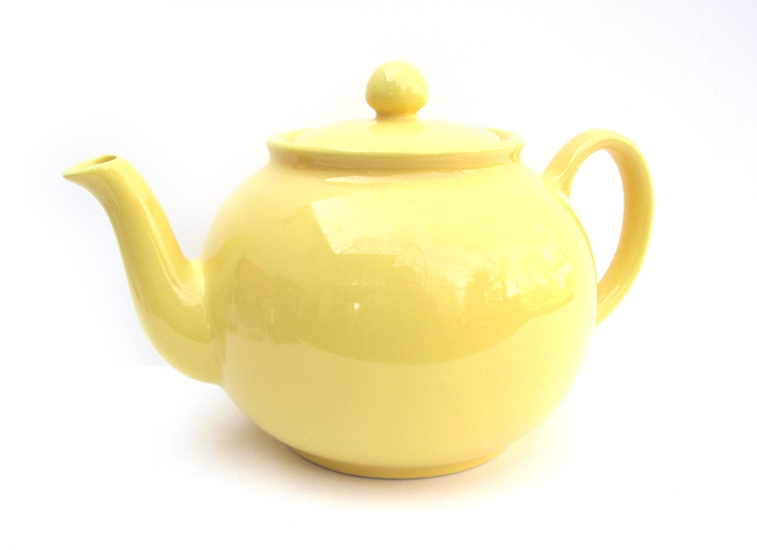 Vintage Yellow Teapot Marked Pristine Made In England   Il Fullxfull.307214716 