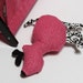 Small Pink Leopard Dog Squeaky