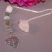 Quartz Crystal and Dragonfly New Age Dowsing Pendulum 124978