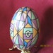 pysanky stainedglass style goose egg