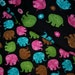 Corduroy Elephants Blanket