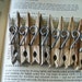 Vintage Wooden Clothes Pegs