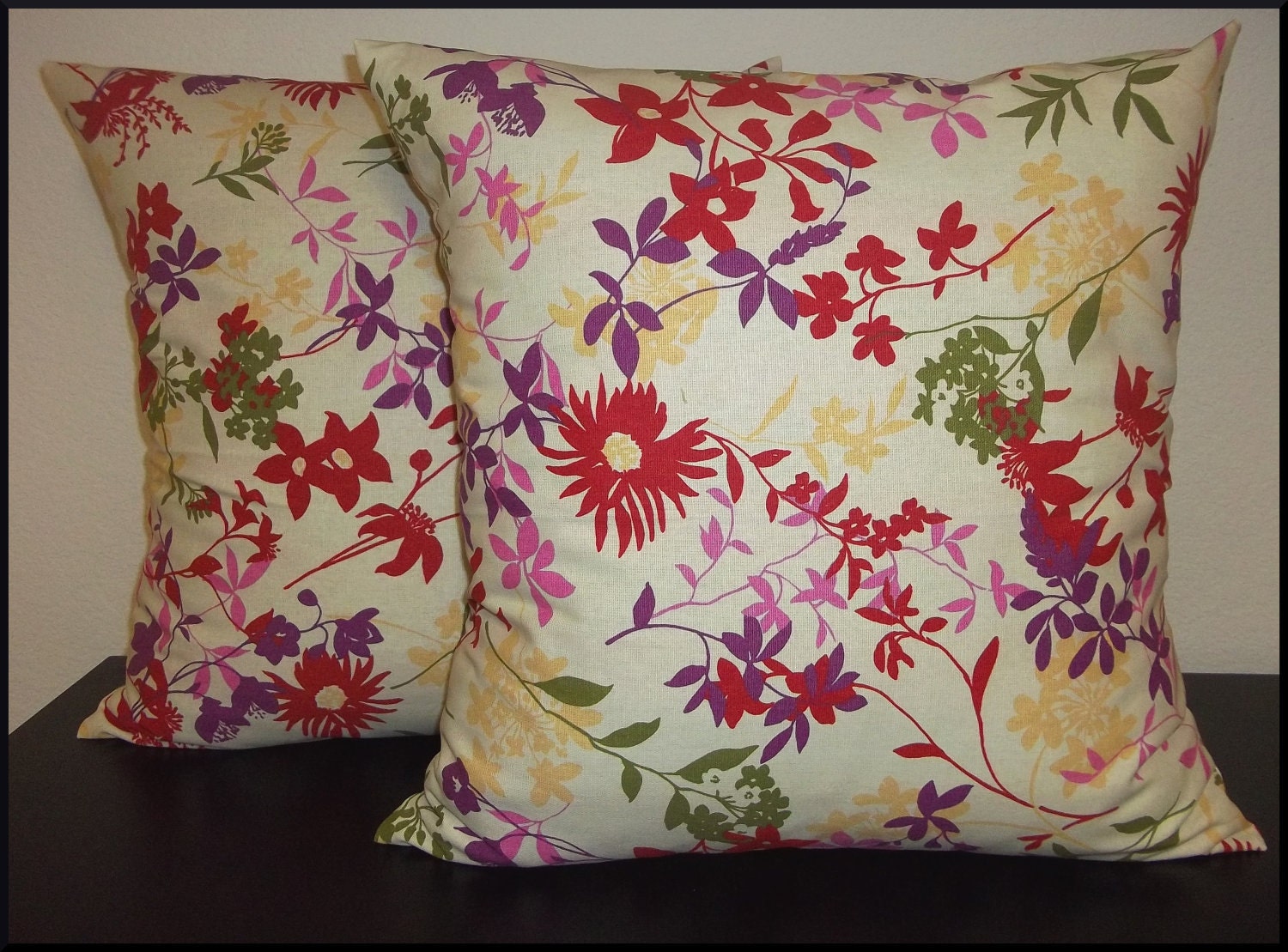 Set of 2 Pillow Covers 18x18-Free US Shipping by ginasewstuff