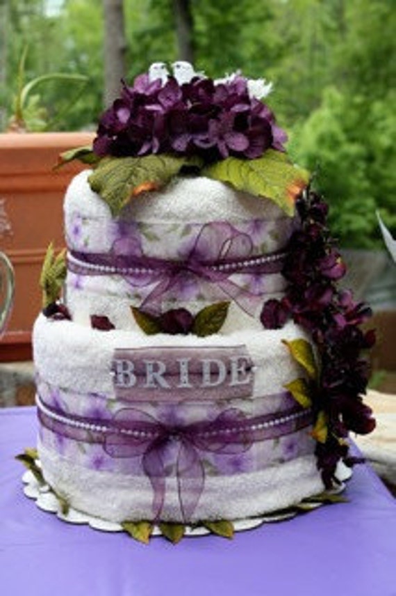 Pictures of wedding towel cakes