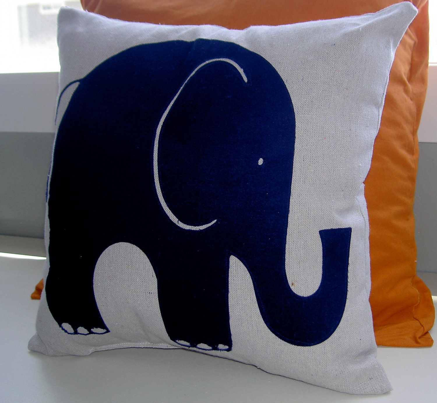 oversized elephant pillow