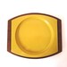 RESERVED Wood and Enamel Trivet or Server