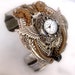 Gothic Steampunk Watch Cuff - Valkyries and Goddesses