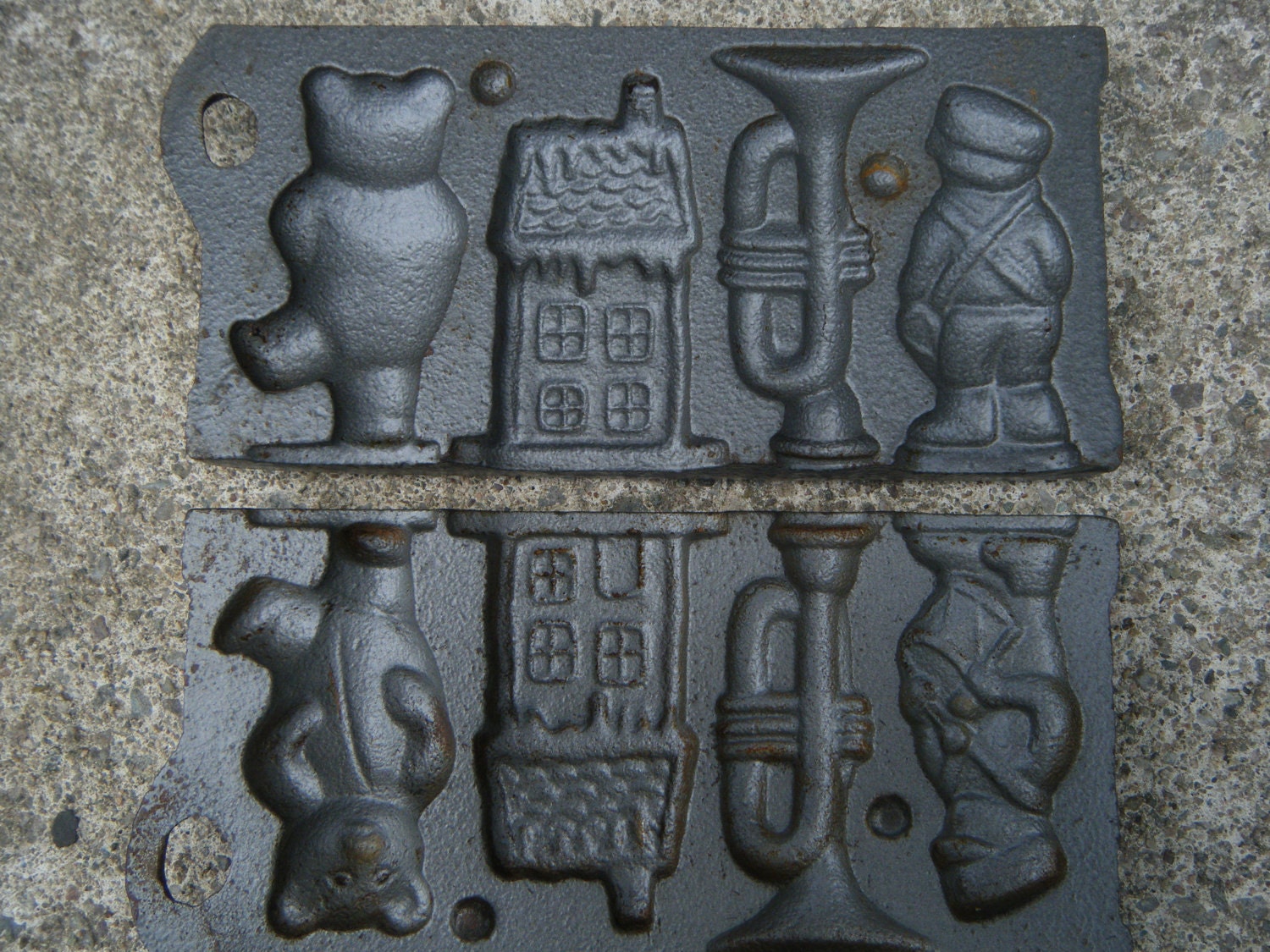 Items similar to John Wright Clear Toy Candy mold/lollipop mold on Etsy