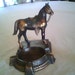 Cast Metal Horse Ashtray, Treasury item