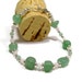 Green Bracelet, Aventurine Gemstone Bracelet, Chakra Bracelet