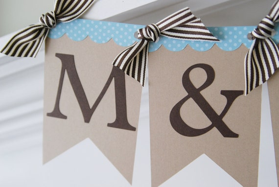 Wedding Engagement Banner Personalized