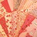Red and Pink Fabrics - Floral, Polka dots, Gingham, Choose any 4