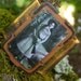 Annie Oakley bracelet womens copper mixed media metal paper Sarah Wood