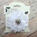 READY TO SHIP Easter, Spring, White Shabby Chic Rhinestone Bow, Girls Hair Clip, Baby Hair Clip, White Flower Clip, Rhinestone Hair Clip