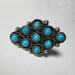 Vintage Southwest Turquoise and Sterling Ring V201216