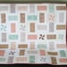 Baby Girl Quilt, Lap or Throw, Peach, Green and Taupe Pastels