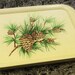 Vintage Metal Pinecone Tray