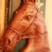 Vintage Horse Book Ends