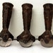Piano Stool Claw Feet Metal Glass Ball Stool Hardware from Berkly piano stool