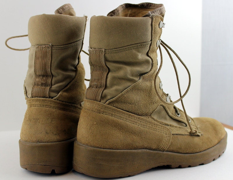 Vintage Vibram Suede Lace Up Hiking Boots Womens 8.5 Mens 5