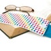 HALF PRICE SALE - Eye Glasses Case with button tab closure