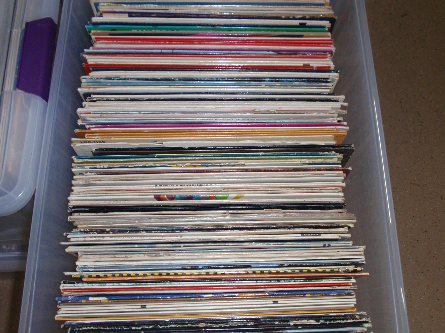 12 Random Used Vinyl Record Albums WITH Jackets For