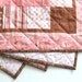 Pink Baby Quilt - Ballerina Quilt - Wall Hanging