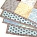 Baby Quilt - Boys Quilt - Crib Quilt - Baby Boy Blanket - Moda Fabrics