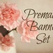 OOAK Banners Premade Banners Etsy Shop Set Floral Premade Banners Vintage Banner Etsy Shop Design Branding Package Premade Banner Set
