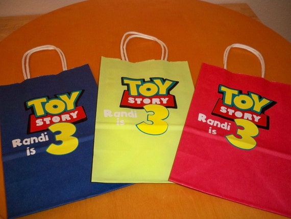 toy story birthday gift bag