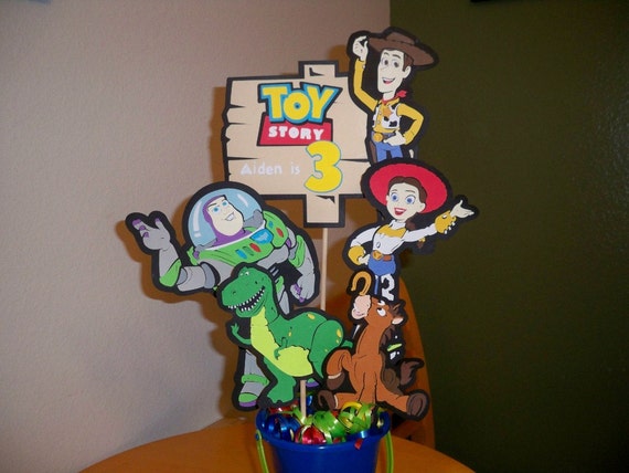 TOY STORY BIRTHDAY party favor centerpiece by BeyondBalloons