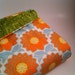 Toddler Blanket, Baby, Woodgrain, Woodland, Green, Orange, Flowers, Floral, Nursery