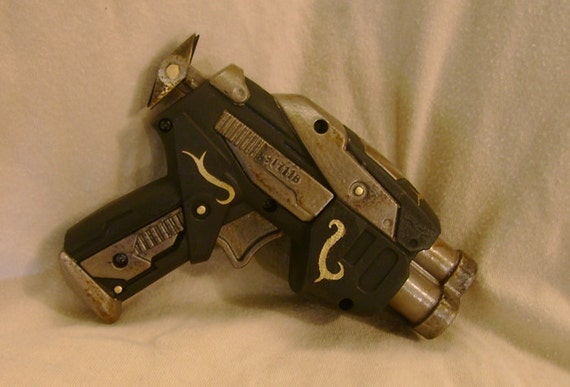 Mini Steam Punk Pistol Working Foam Dart Gun by RicksSteamPunkEtc