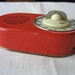 Kienzle Signal Wall-Mount Kitchen Timer Tomato Red and Ivory