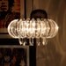Regency Glam Lucite Crystal Chandelier - Upcycled MFEO Design