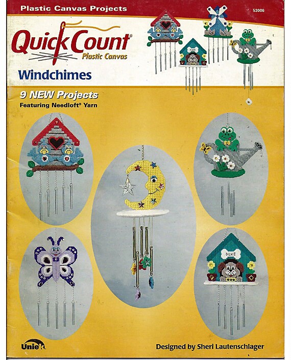 Windchimes Plastic Canvas Pattern The Needlecraft Shop 53006