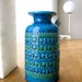 Mid Century Bitossi Rimini Blu Vase SALE