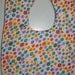 Baby girl bib infant girl bib flower baby bib feeding accessories layette boutique baby baby shower girl floral bib tiny flowers drool bib