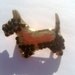 Art Deco Vintage 1930s Scottie Dog Rhinestone Brooch Wedding Jewelry