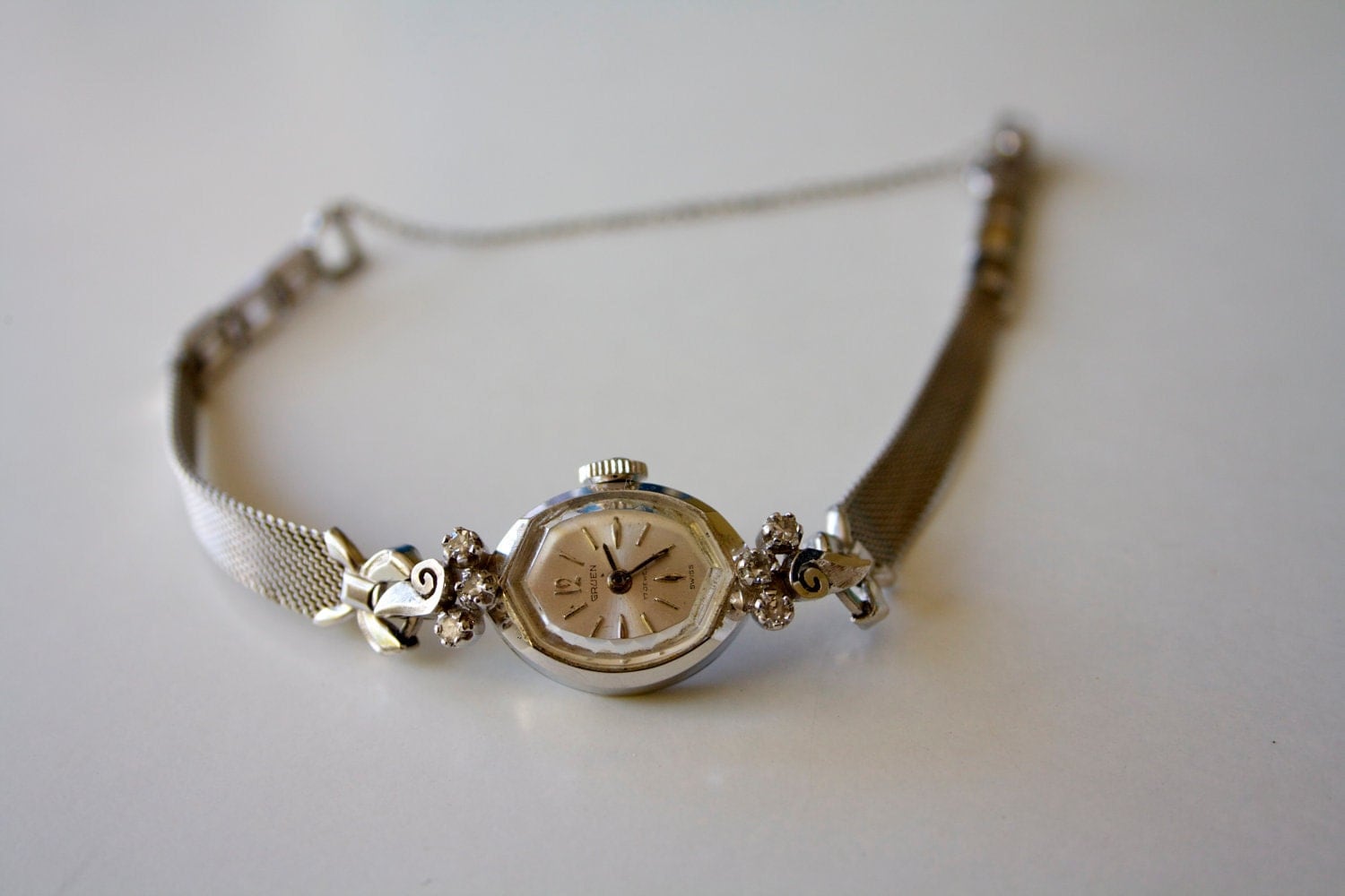 Vintage Gruen Women's Silver Watch