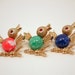 Vintage Sarah Coventry Signed Bird Brooch Lapel Pins Mothers Day Gift