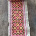 Vintage Hmong Fabric, handmade cross stitch hemp,fabric- textiles,-hill tribal fabric