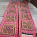 2 Handmade Fabric, hand stitched tapestry textiles, hill tribal fabrics-from thailand